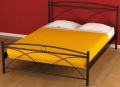 Bed Bedroom Double Metal Bed CLIO