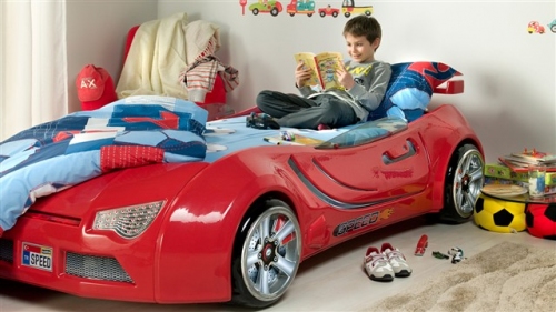 Κρεβάτι Παιδικού δωματίου  - αυτοκίνητο Speed - :: Epiplaistikbal :: 