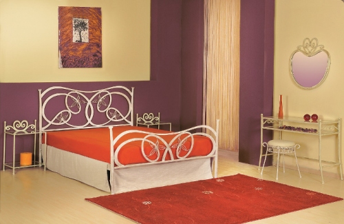 Κρεβάτι Κρεβατοκάμαρας Διπλό - Κρεβάτι διπλό μεταλλικό VICTORIA - :: INSIDE ΑΦΟΙ ΦΕΡΓΑΔΗ ΟΕ :: 